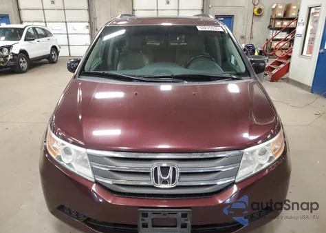 2012 Honda Odyssey Exl из США, поврежденный, VIN 5FNRL5H63CB083028